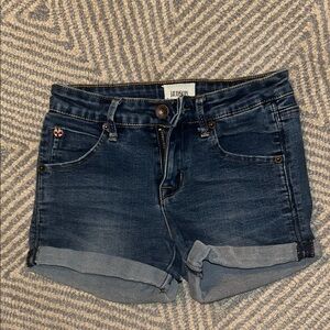 Hudson Jeans Kids Denim Shorts - Dark Blue